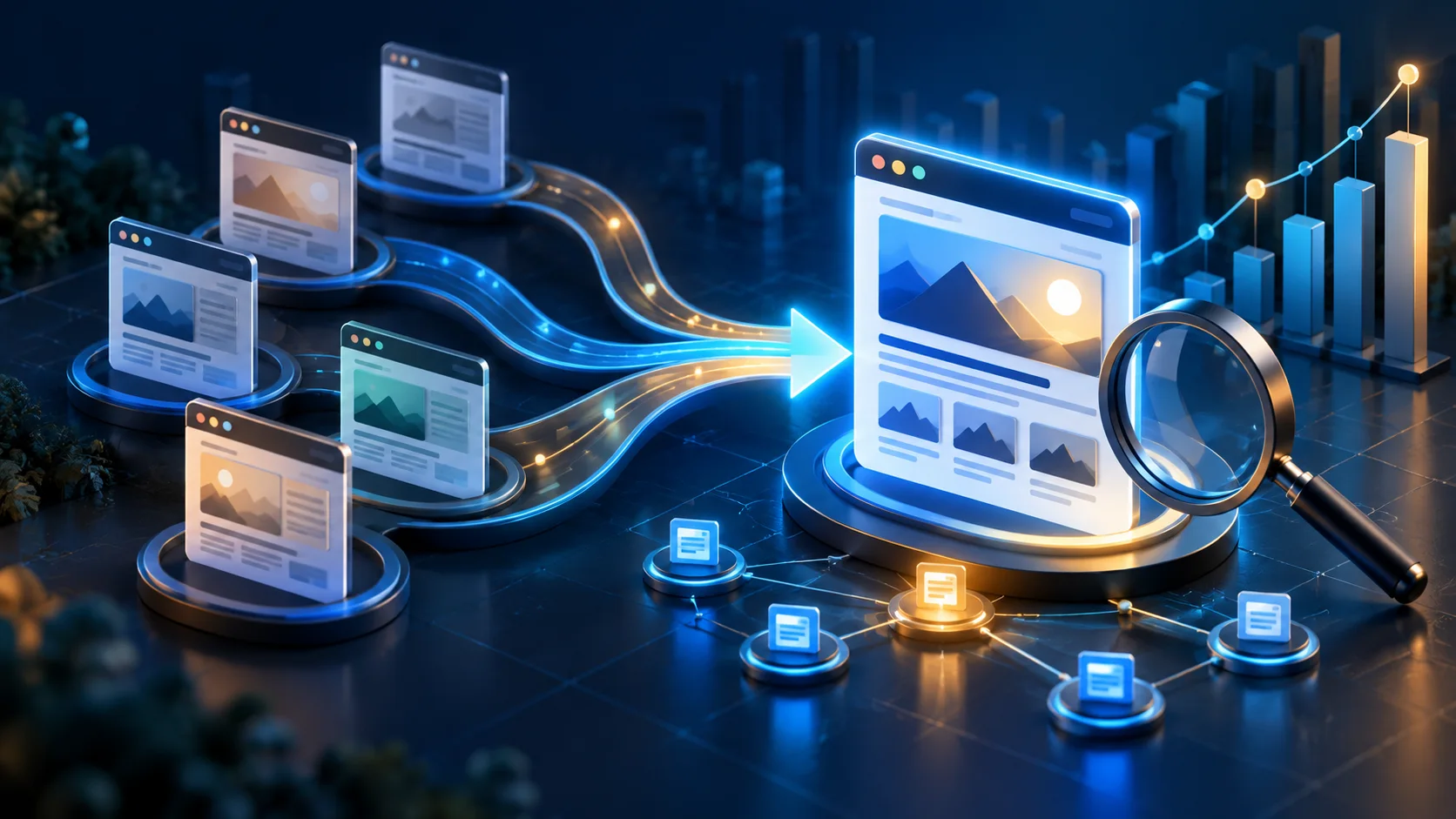 رفع کنیبالیزیشن کلمات کلیدی و ادغام صفحات رقیب