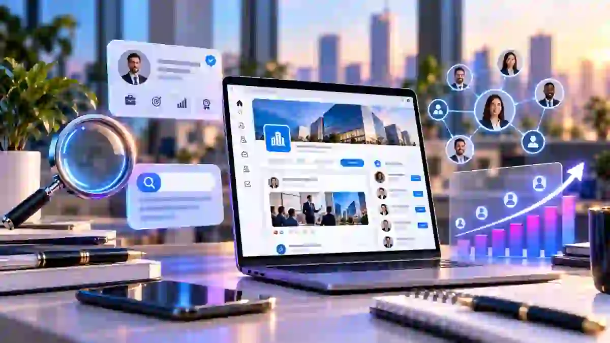 سئوی پیج لینکدین برای افزایش دیده‌شدن و جذب سرنخ B2B